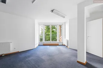 Repräsentatives Büro mit ca. 290 m², Loggia und Garage nahe Rennweg