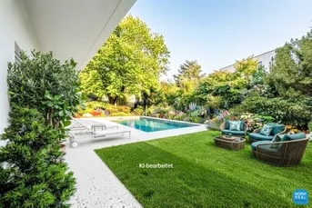Bezugsfertige Villa der Wiener Moderne mit Garten und Swimmingpool
