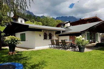 Freizeitwohnsitz im Bergdoktor Dorf Ellmau bei Kitzbühel in Tirol unterm Wilden-Kaiser-Panorma