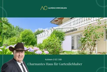 Provisionsfrei! Einfamilienhaus in grüner Lage von Kufstein mit charmantem Gartenparadies