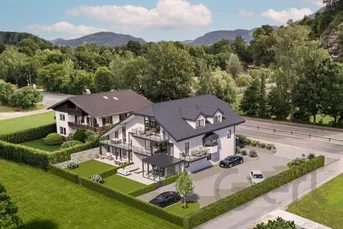 THE VIEW 63 - Exklusive Gartenwohnung mit Untersbergblick und Wintergarten