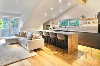 PROVISIONSFREI! Wohnen auf zwei Ebenen! Stilvolle 4 Zimmer Erstbezugswohnung in Elixhausen