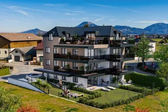 WALS SEVEN RESIDENCESWohnen auf höchstem Niveau!2 Zimmer Gartenwohnung im Süden von Salzburg