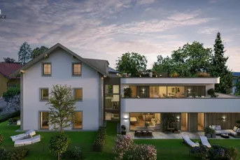 Maxglan ! 4 Zimmer Maisonettewohnung mit Dachterrasse in absoluter Ruhelage | Baubeginn erfolgt