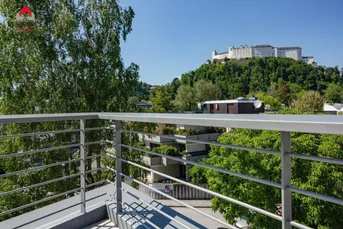 Penthouse mit Festungsblick | Wäschergasse - Nonntal | Rohbaubesichtigung möglich