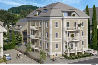 2-Zimmerwohnung mit Lift und Balkon in generalsanierter Ceconi-Villa | Elisabeth-Vorstadt | Baubeginn erfolgt