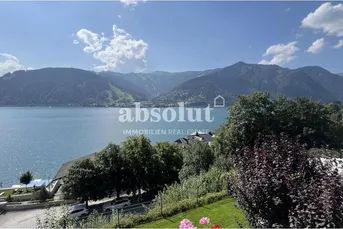Attraktive Liegenschaft in schöner, sonniger Hanglage, mit 100% Seeblick und exkl. Badegrund-Nutzung