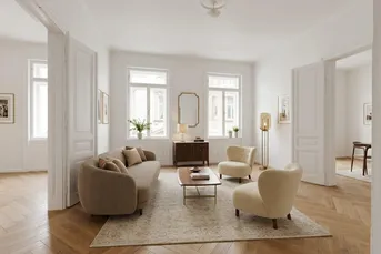 Urbanes Wohnen mit Stil – moderne 4-Zimmer-Altbauwohnung im 4. Bezirk