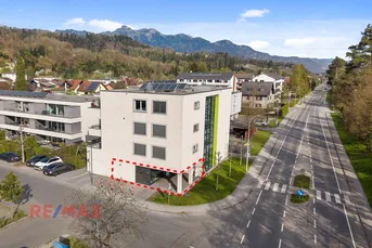 Gewerbefläche mit hoher Sichtbarkeit in Feldkirch/Tosters