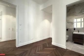 SERVITENVIERTEL - HIGH END ERSTBEZUG - GENIALE STILWOHNUNG - 99 m WFL - 4 Zimmer - 2 BÄDER - RUHELAGE - RENOVIERTES STILJUWEL