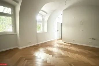 FAST 4. BEZIRK - ERSTBEZUG - APARTMENT / BEHERBERGUNGSSTÄTTE ( Airbnb / Kurzzeitvermietung) - RENOVIERTES STILJUWEL - GRÜNBLICK