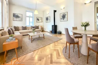 180 m2 - 6 ZIMMER-ALTBAU-CHARME plus DOPPELGARAGE