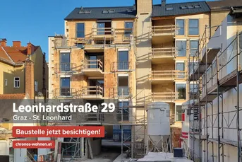 PROVISIONSFREI! ACHTUNG ANLEGER! Neubauprojekt - St.Leonhard! Große 2-Zimmerwohnung mit Innenhofbalkon!
