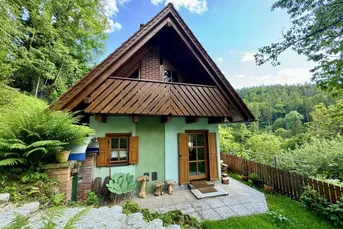 Andritz! Grundstück mit einem Wochenendhaus in absoluter Ruhelage!