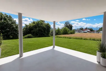 Gartenwohnung mit grandioser Aussicht
