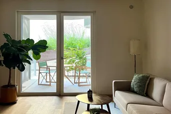 COOL BLEIBEN: GARTENWOHNUNG MIT 2 ZIMMERN