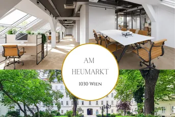 Exklusive &amp; moderne Bürofläche im DG mit rund 1.370 m² und Top-Anbindung! Nähe U4 Stadtpark!