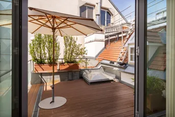 Dachgeschosswohnung in ruhiger Bestlage - Fast am Stephansplatz!