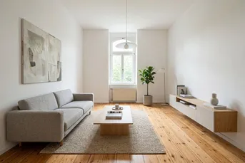 Charmante 2-Zimmer-Altbauwohnung in attraktiver Lage des 19. Bezirks