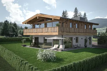 FREIZEITWOHNSITZ - Ferienhaus - Projekt direkt am Golfplatz in Westendorf