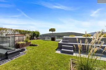 Einzigartiges Penthouse mit Dachterrasse, Pool und phantastischem Wienblick