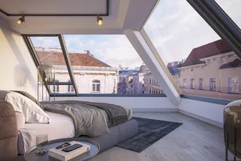 Beeindruckendes Penthouse mit Dachterrasse im Erstbezug