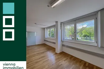Teilmöbliertes Büro mit Klimaanlage direkt an der U1