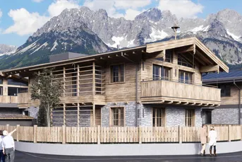 Luxus Chalet mit touristischer Widmung und Kaiserblick in Going