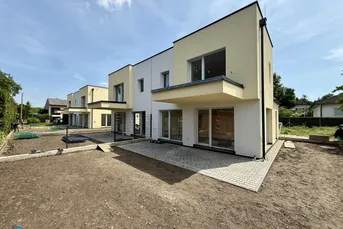 LETZTES HAUS! TRAUMHAFTE 5 ZIMMER DOPPELHAUSHÄLFTEN MIT EIGENGÄRTEN IN MARKGRAFNEUSIEDL!
