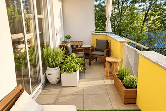 3-Zimmer-Wohnung mit Balkon und Einzelgarage (Bahnhofsnähe)