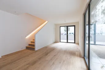 moderne Gartenwohnung beim Brunnenmarkt - befristet vermietet bis 2027