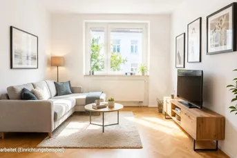 Ruhepol im Innenhof | ca. 66,5 m² | Nähe Donaukanal