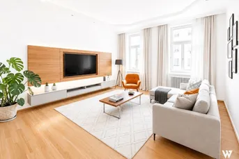 Seltene Gelegenheit: Stilvolle Altbauwohnung mit Klimaanlage &amp; perfekter Infrastruktur | ca. 79 m² | Lift &amp; Klima | U6 Alserstraße | 43/44