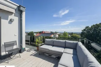 BLICK AUF WIEN - lichtdurchflutete Dachgeschossmaisonette in Grünlage
