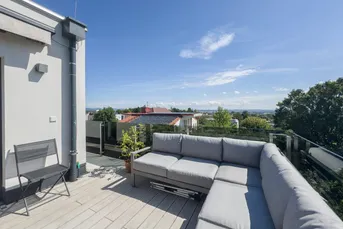 BLICK AUF WIEN - lichtdurchflutete Dachgeschossmaisonette in Grünlage