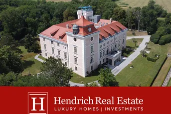 Repräsentativer Firmensitz: 2.200 m² Schloss inkl. Lift - in 30 Min. ins Zentrum, 20 min. Flughafen