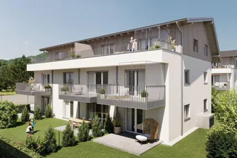 Gartenglück in Bergheim! 2-Zimmer Wohnung im Baurecht!