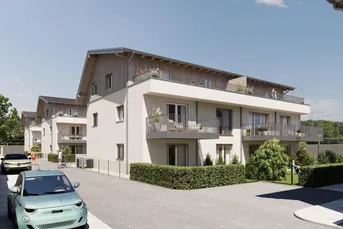 Neue 62m² Dachterrassenwohnung in Bergheim bei Salzburg!
