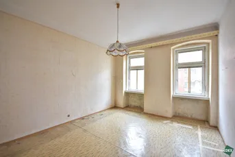 Sanierungsbedürftige Kleinwohnung im 16. Bezirk