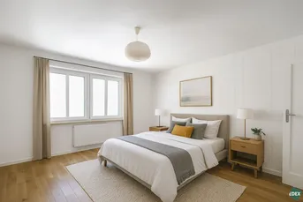 Direkt am Schweizergarten: Schöne 2-Zimmer-Wohnung mit separater Küche