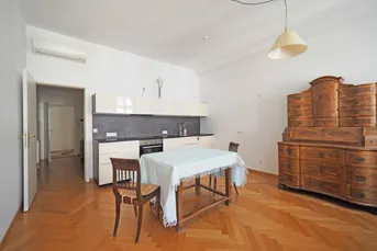 GYMNASIUMSTRASSE | 1-Zimmer-Garconniere | barrierefreier Zugang u. Lift | Nähe Kutschkermarkt, Aumannplatz und Schubertpark