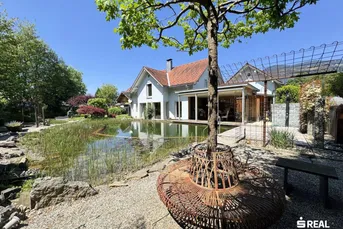 Traumhaftes Haus in Schlins: Garten, Schwimmteich und viel Platz – Ihr neues Zuhause wartet