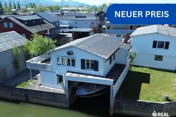 Ferienhaus inklusive Motorboot und Bootsgarage