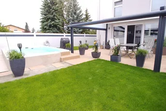 WIE NEU ! Exklusives Reiheneckhaus mit POOL in idyllischer Ruhelage – Perfekt für Paare &amp; Familien, VOLLAUSSTATTUNG !