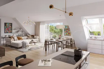 DAS THALLER . Das barrierefreie WOW-Dachgeschoß mit Terrasse - VERKAUFSSTART !