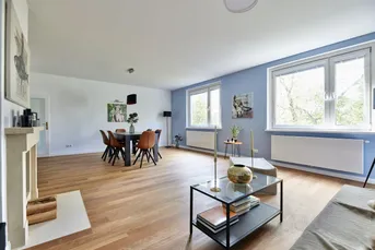 Bestlage Unter-Sievering! Liebevoll modernisierte 2,5 bis 3,5-Zimmer-Erstbezug-Wohnung mit Doppelgarage und Gartennutzung