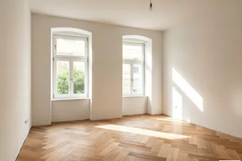 Erstbezug in U-Bahn-Nähe! Liebevoll generalsanierte 3-Zimmer-Wohnung mit Loggia und Balkon in Gründerzeithaus