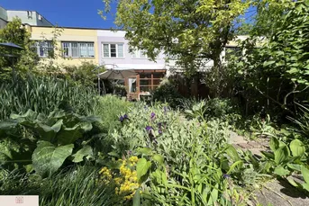 Gut geschnittenes Reihenhaus im Split-Level mit blühendem Garten - Gumpoldskirchen