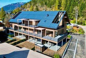 GARTENWOHNUNG I EXKLUSIVER NEUBAU I TIEFGARAGE I STILVOLLES ALPENIDYLL MIT GRIMMING BLICK I PROVISIONSFREI I AB SOFORT I
