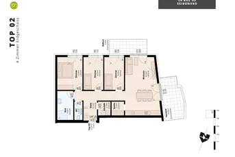 INNSBRUCK-LAND-wohnbaugeförderte 4-ZIMMERWOHNUNG - TOP02